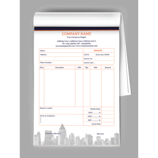 Normal Bill Book Normal Bill Book