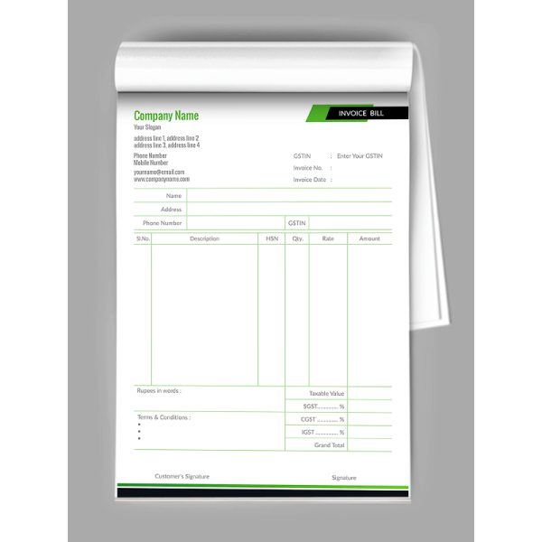 Personal Bill Book Personal Bill Book