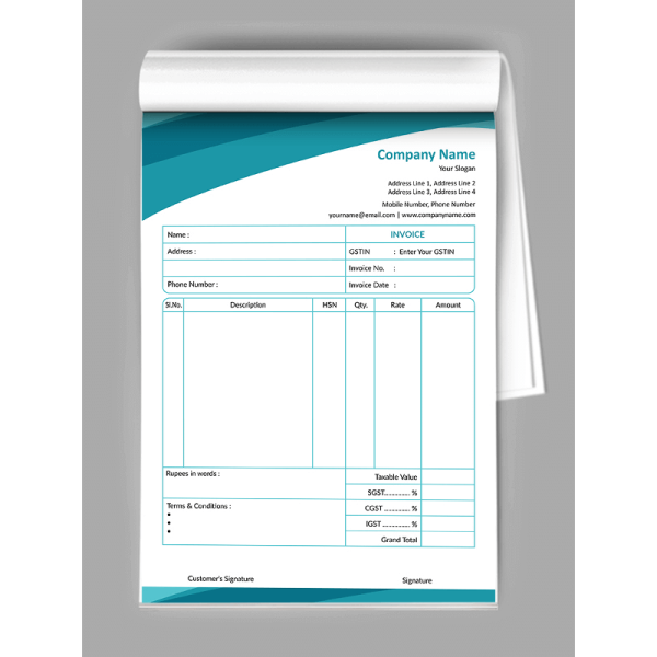 Aqua Bill Book Aqua Bill Book