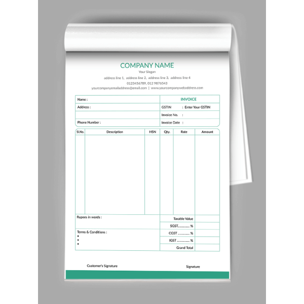Simple Bill Book Simple Bill Book