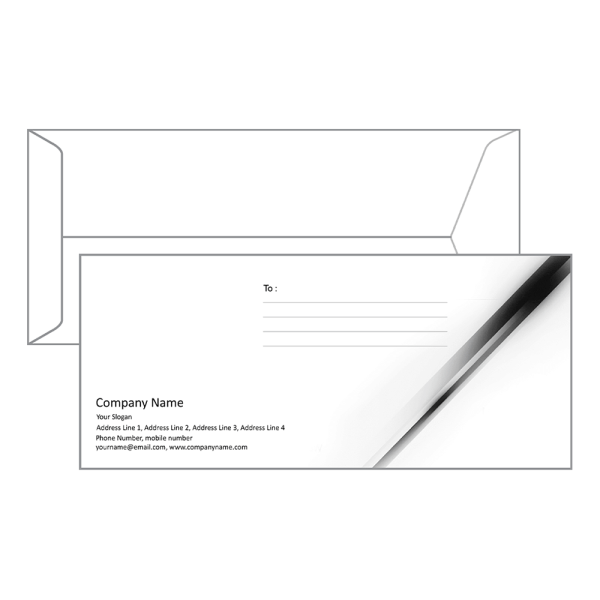 Custom Advocate Envelope Design
