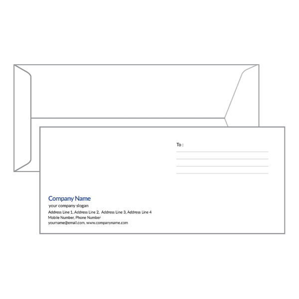 Envelopes Design Printing Online Custom Envelope Templates