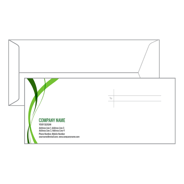Custom Professional Envelope Design