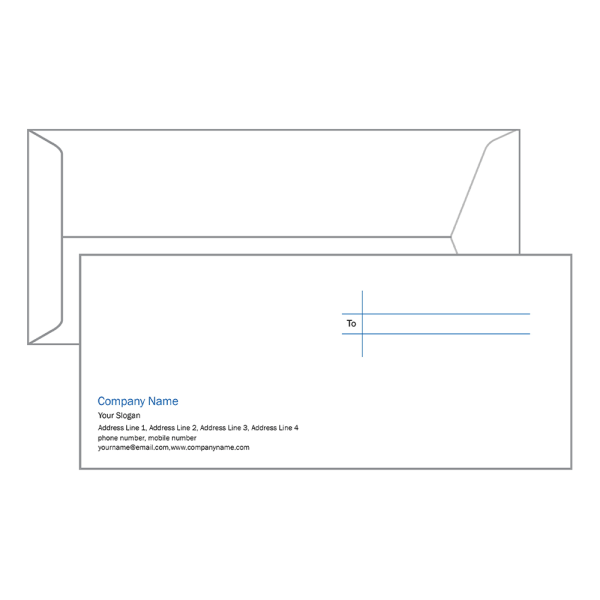 Custom Premium Envelope Design