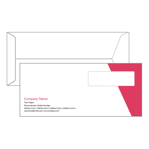 Spa Envelope Example Beauty Spa Envelope Design