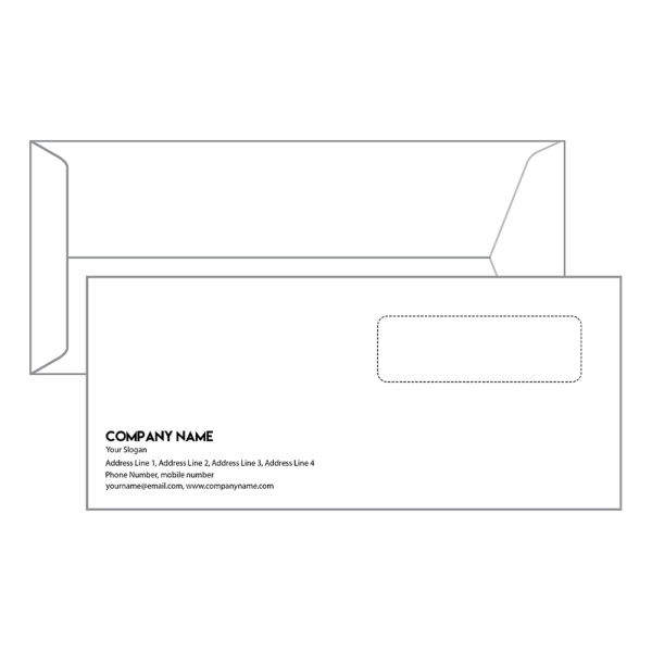 Custom Advocate Envelope Design