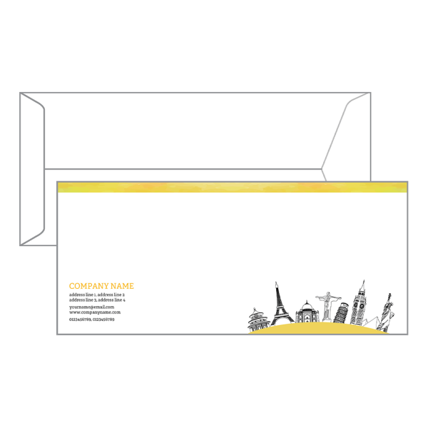 Custom Travel Envelope