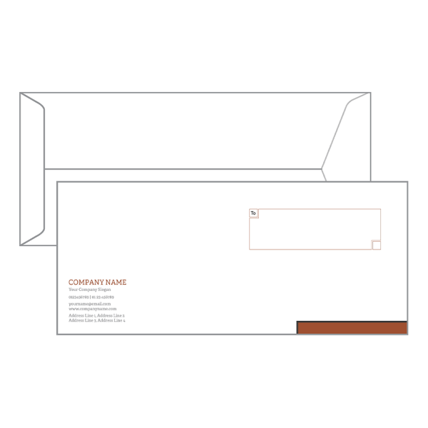 Custom personalized Envelope