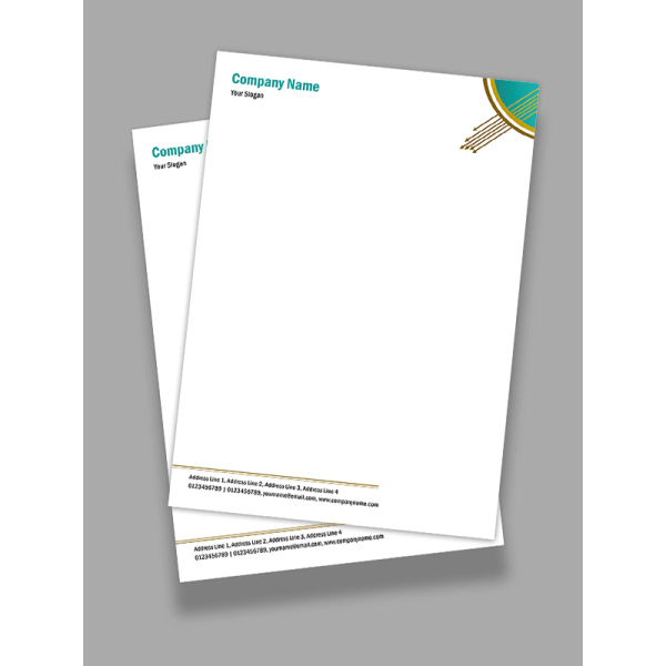 Premium Letterhead Design Premium Letterhead Design