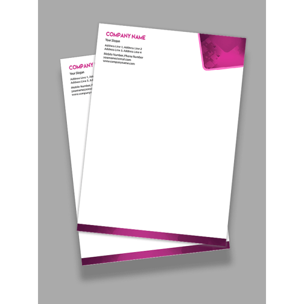 Classic Letterhead Design Classic Letterhead Design