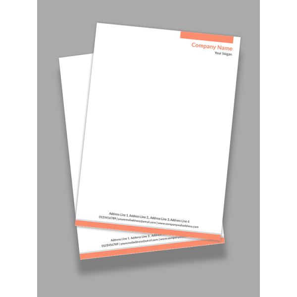 Professional Letterhead Design Professional Letterhead Design