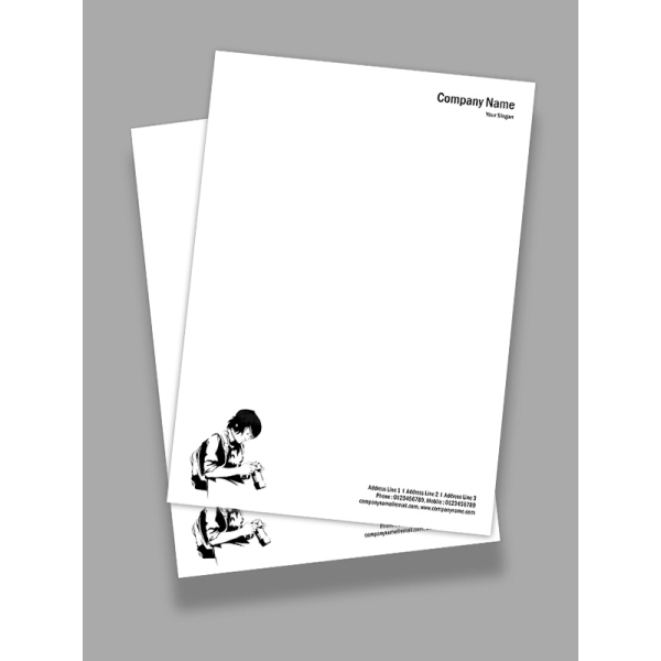 Photography Letterhead Design Photography Letterhead Design