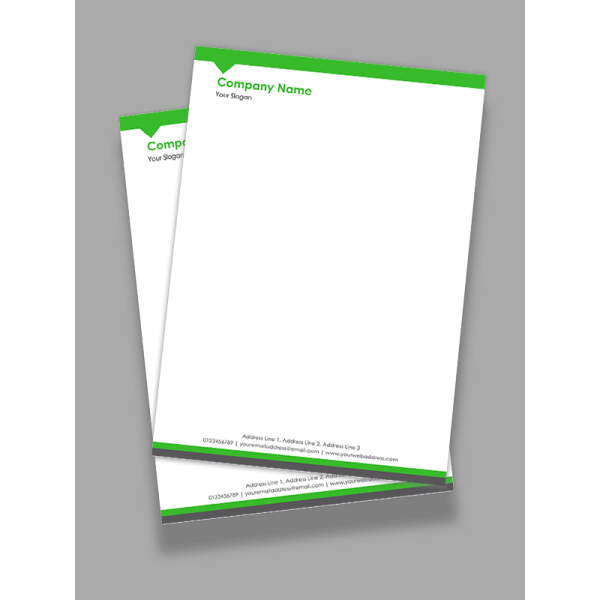 Management Letterhead Design Management Letterhead Design