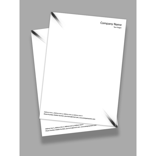 Advocate Letterhead Design Advocate Letterhead Design
