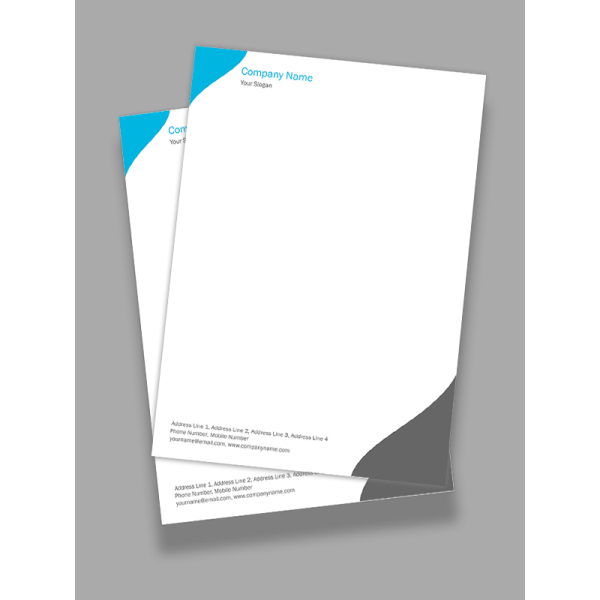 Professional Letterhead Design Professional Letterhead Design