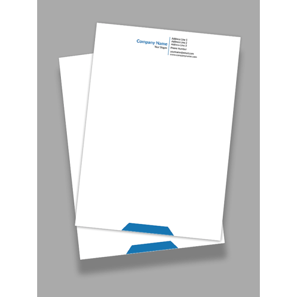 IT Company Letterhead Design IT Company Letterhead Design