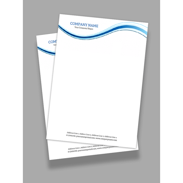 Professional Letterhead Design Professional Letterhead Design
