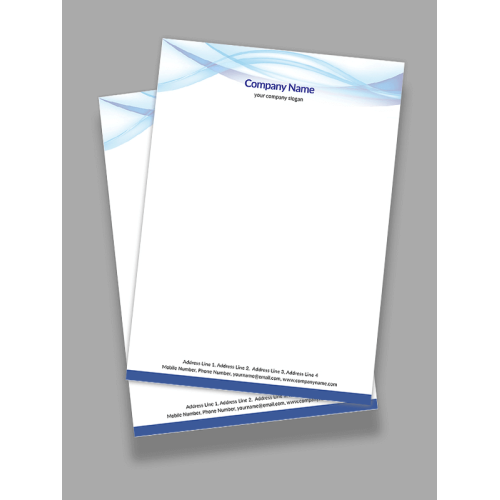 IT Company Letterhead Design