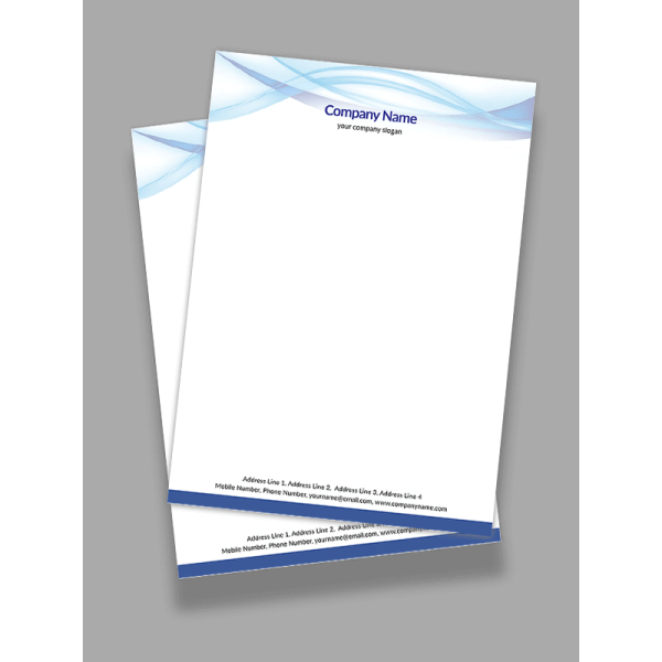 IT Company Letterhead Design IT Company Letterhead Design