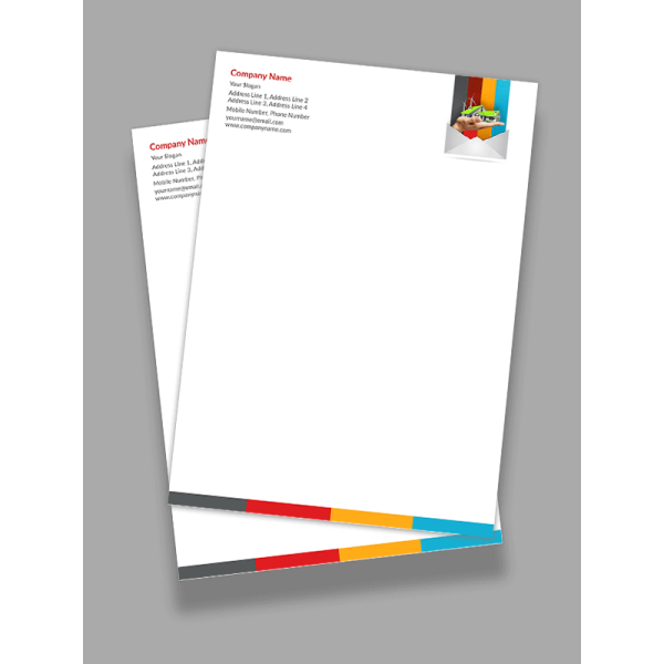 Construction Company Letterhead Design Construction Company Letterhead Design