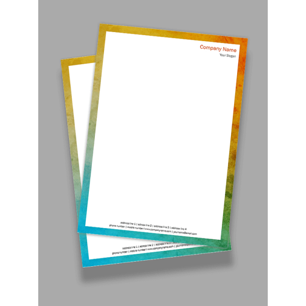 Premium Letterhead Design Premium Letterhead Design