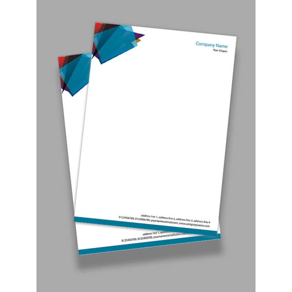 Professional Letterhead Design Professional Letterhead Design