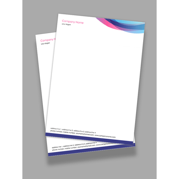 Premium Letterhead Design Premium Letterhead Design