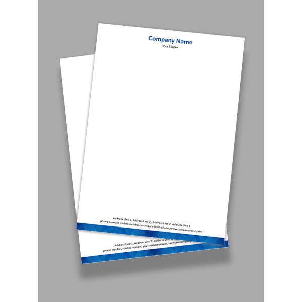 Premium Letterhead Design Premium Letterhead Design
