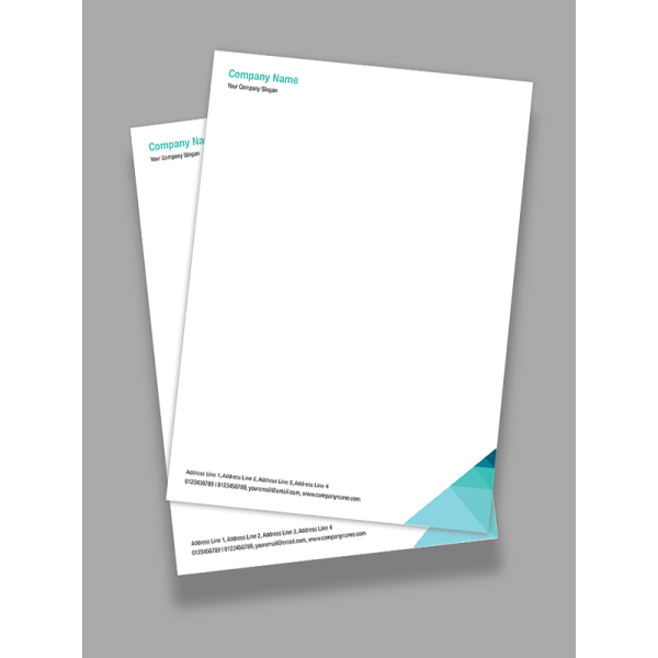 Professional Letterhead Design Professional Letterhead Design