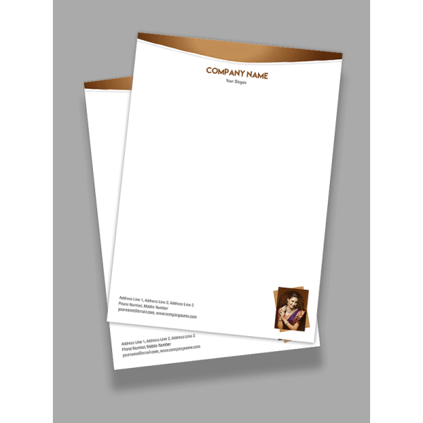 Jewellery Letterhead Design Jewellery Letterhead Design