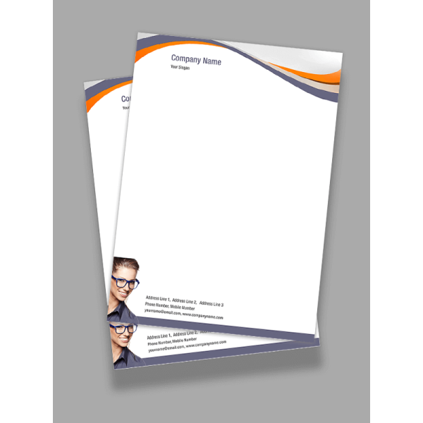 Opthomologist Letterhead Design