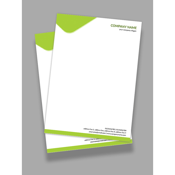 Profeesional Letterhead Design Profeesional Letterhead Design