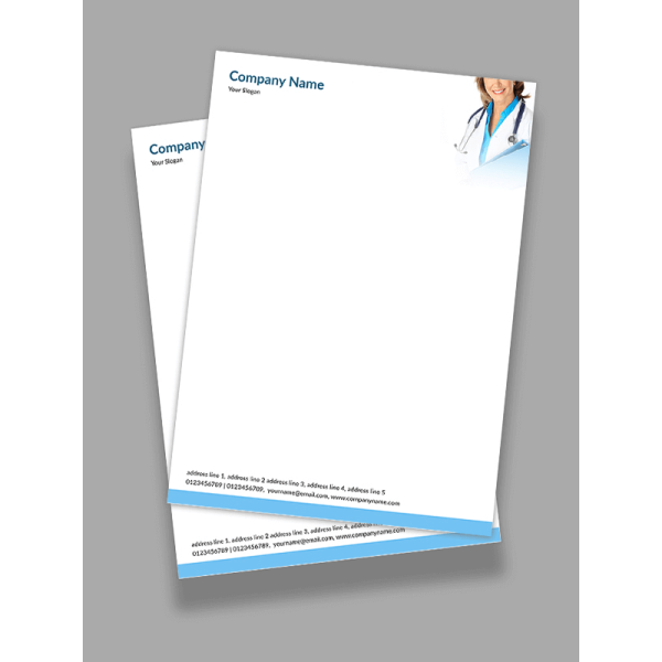 Doctors Letterhead Design Doctors Letterhead Design