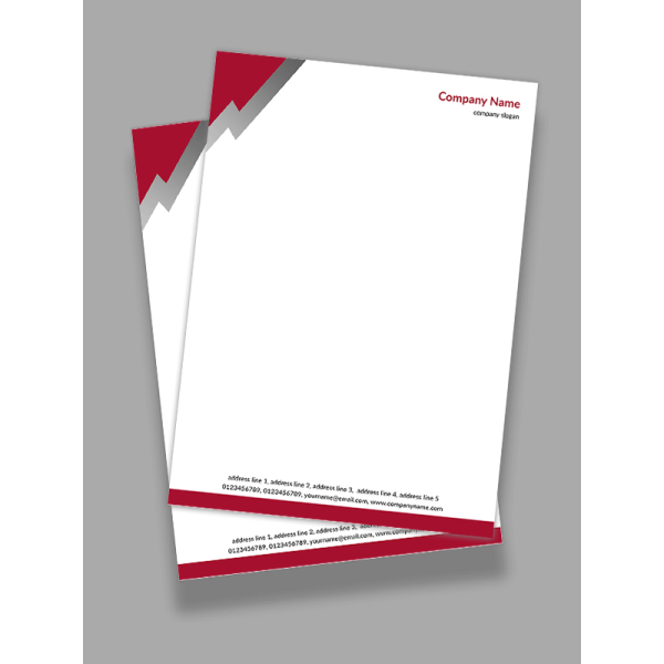 Premium Letterhead Design Premium Letterhead Design
