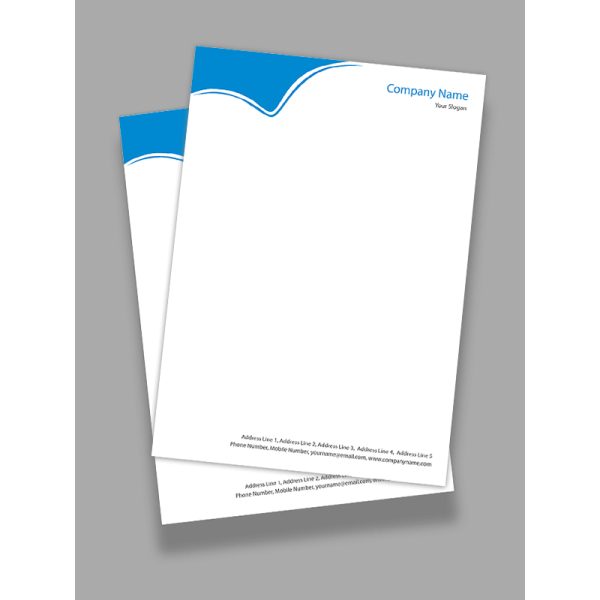 Premium Letterhead Design Premium Letterhead Design