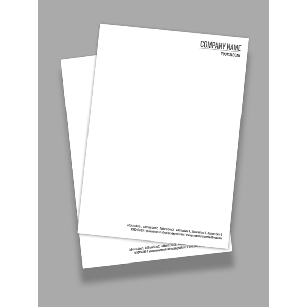 Advocate Letterhead Design Advocate Letterhead Design