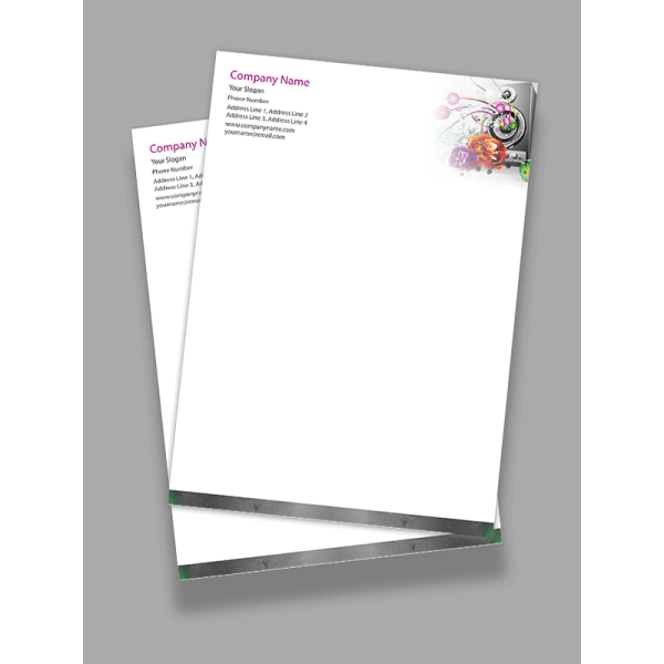 DJ Letterhead Design DJ Letterhead Design