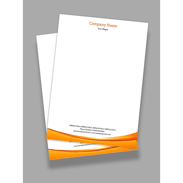 Premium Letterhead Design Premium Letterhead Design