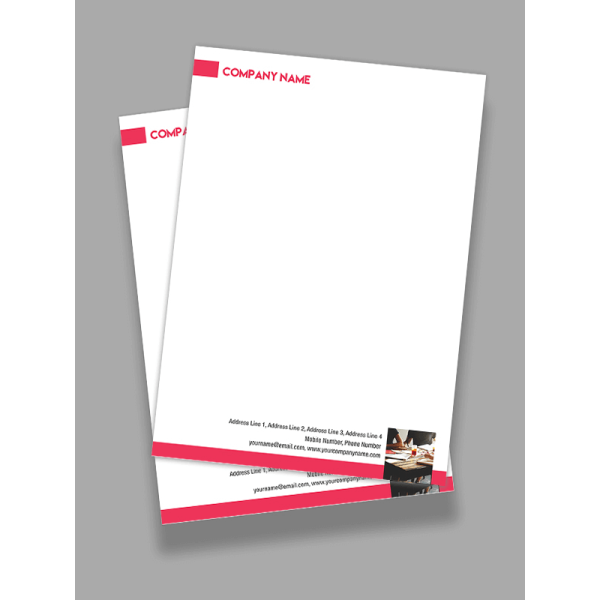 Consultancy Letterhead Design Consultancy Letterhead Design