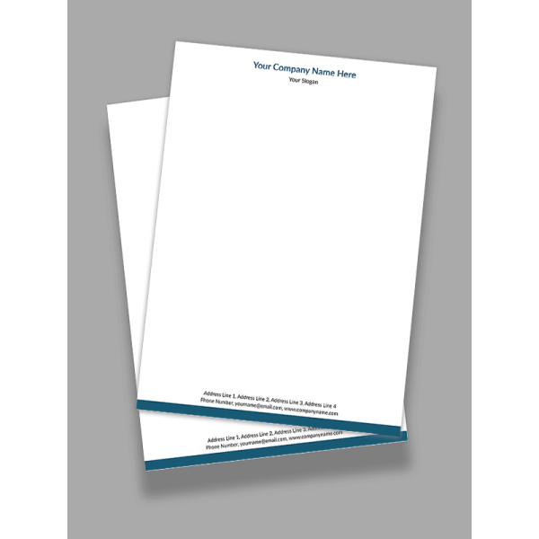 Industry Letterhead Design Industry Letterhead Design