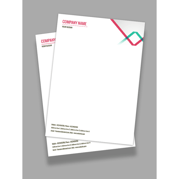 Premium Letterhead Design Premium Letterhead Design