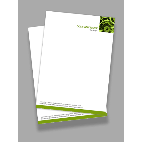 Automobiles Letterhead Design Automobiles Letterhead Design