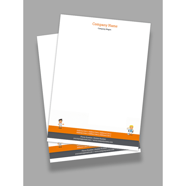 painter Letterhead Design painter Letterhead Design