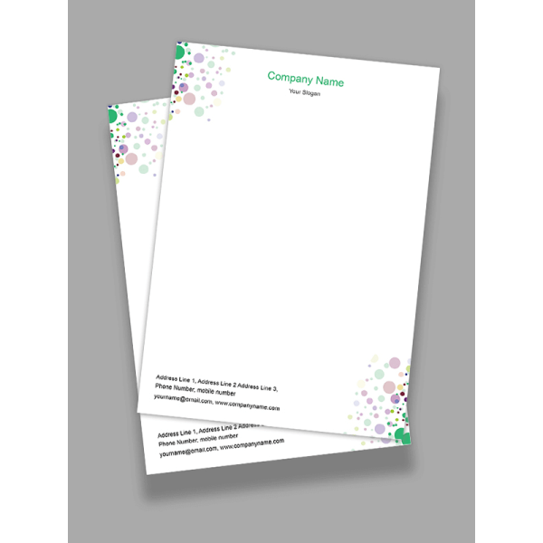 Classic Letterhead Design Classic Letterhead Design