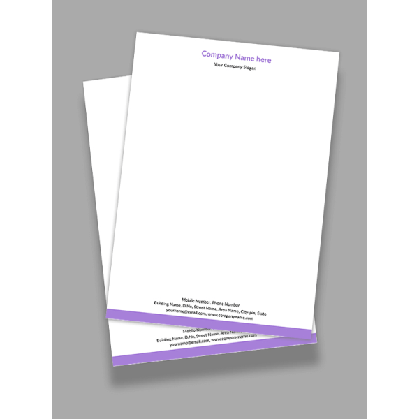 Professional Letterhead Design Professional Letterhead Design