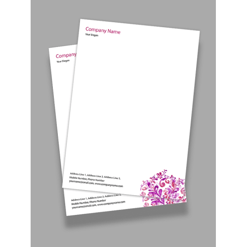 Designer Letterhead Design