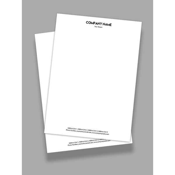 Advocate Letterhead Design Advocate Letterhead Design