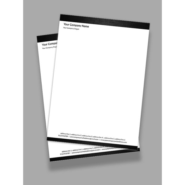 Software Company Letterhead Design Software Company Letterhead Design