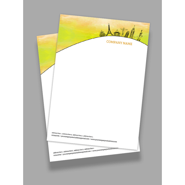 Travel Letterhead Travel Letterhead