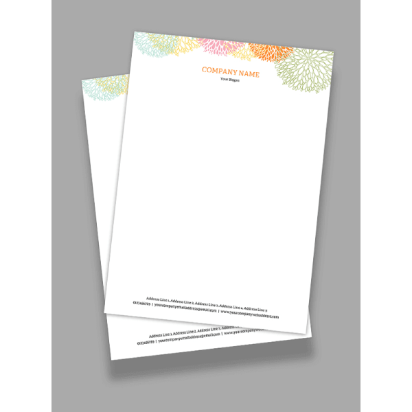 Florist Letterhead